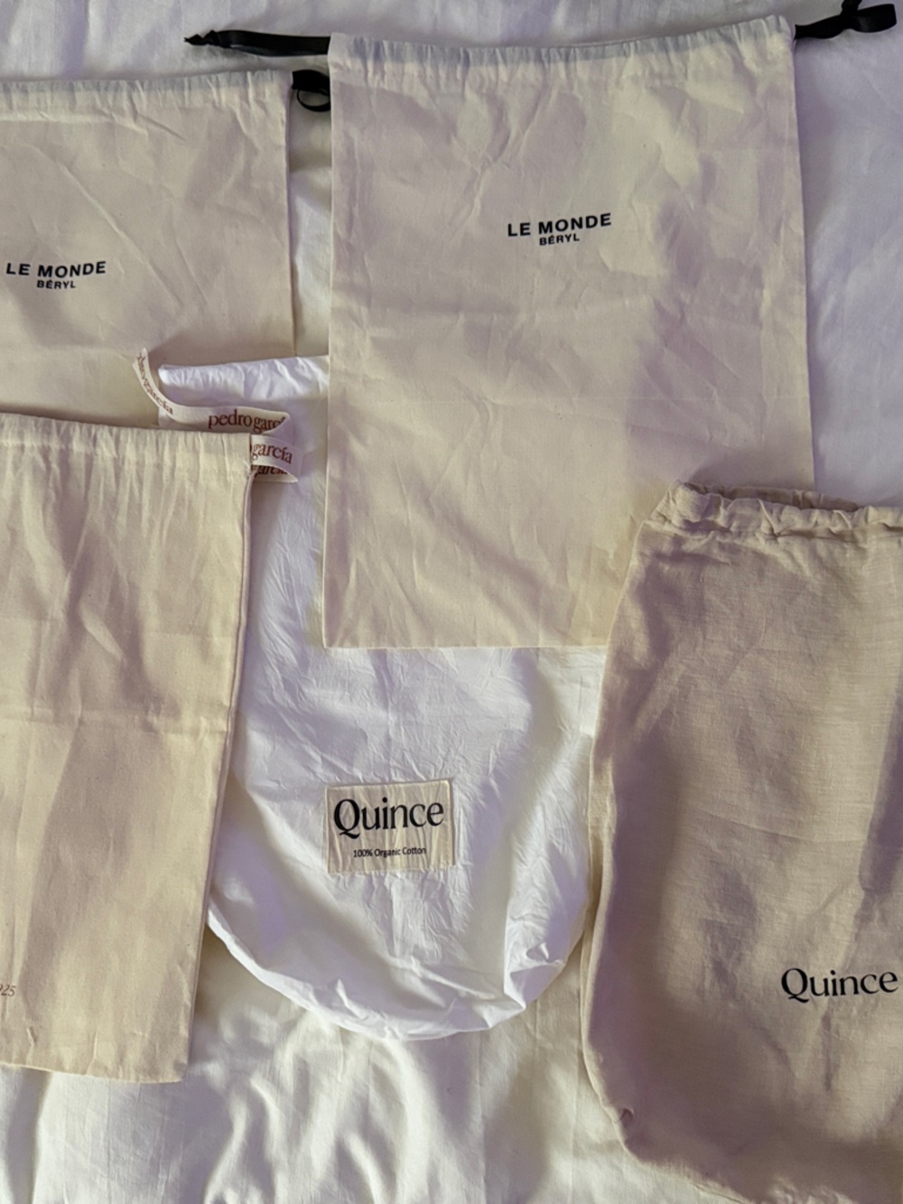 Dust bags bundle set of 5